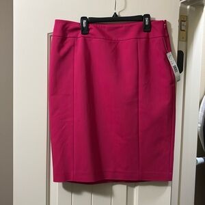 Hot Pink Preston & West Pencil Skirt